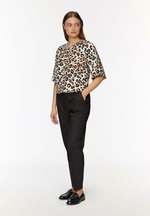 s.Oliver SHAPE MET ELASTISCHE ZOOM - Bluse - ecru