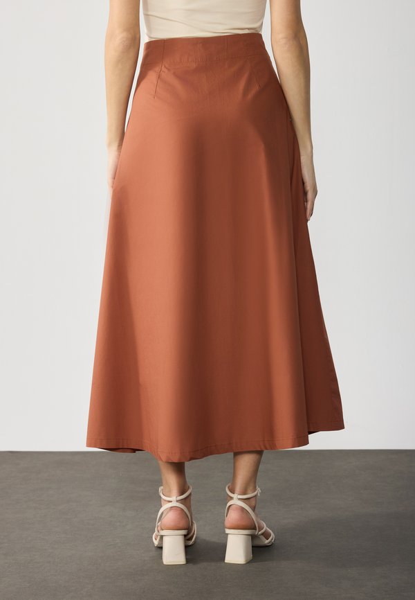 A-line skirt - rust2