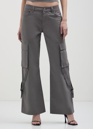 Calliope Pantaloni cargo - grigio