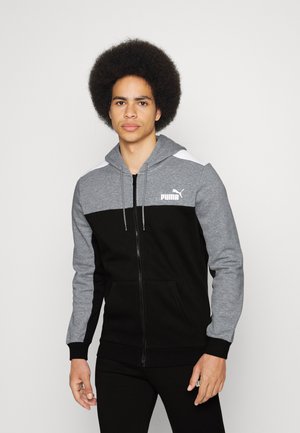 Puma HOODED COLORBLOCK SUIT SET - Chándal - black