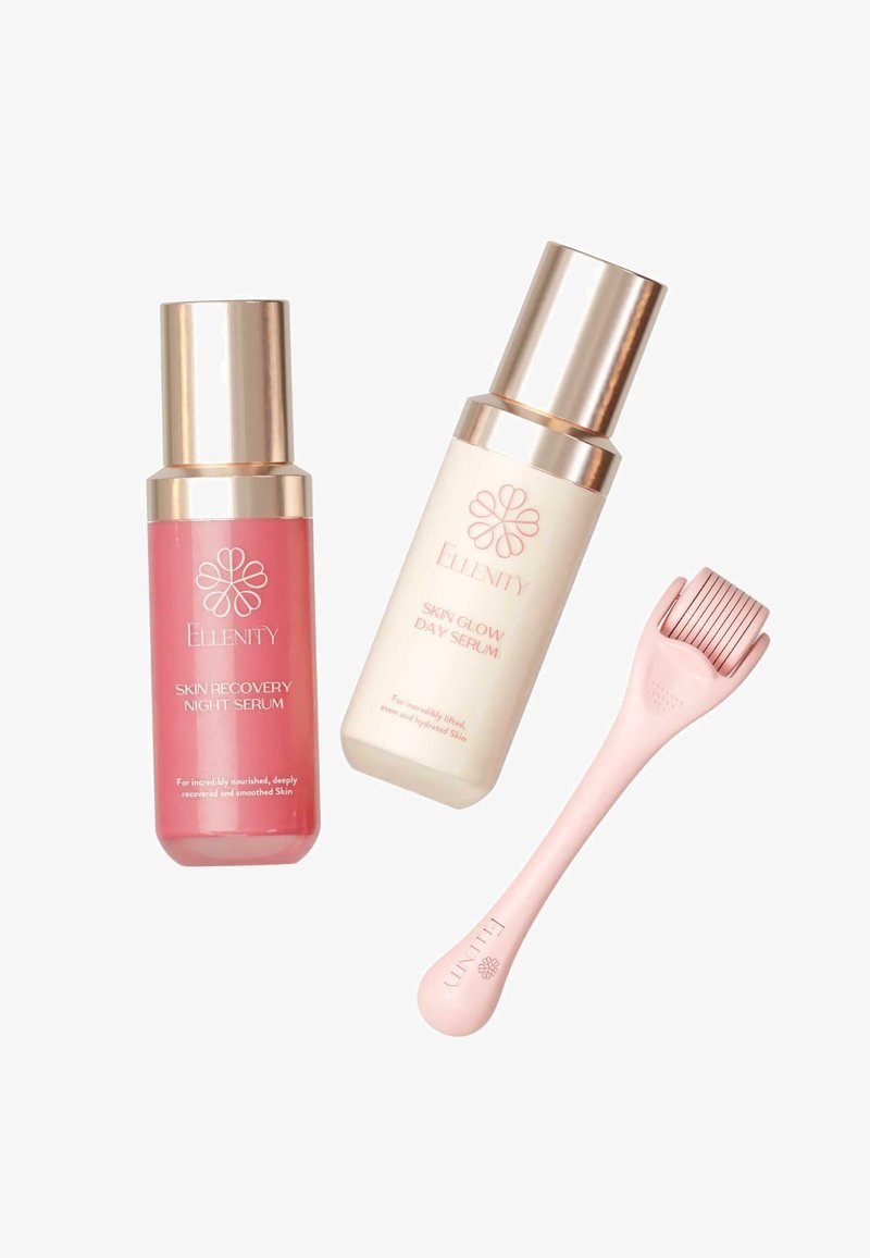 Ellenity - ELLENITY GLOW & RECOVERY ELIXIR MICRONEEDLING SET – DAY & NIGHT - Kit skincare - transparent, Ingrandire