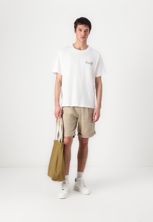 SLHBOSMA O NECK TEE - Print T-shirt2