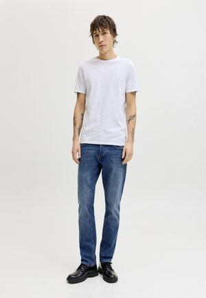 Jack & Jones JJIGLENN JJORIGINAL - Jeans Tapered Fit - blue denim/black denim