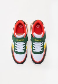 Kappa SAIGON UNISEX - Tenisice - white/green eden