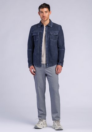 Freaky Nation, MY ONE - Lederjacke - denim blue