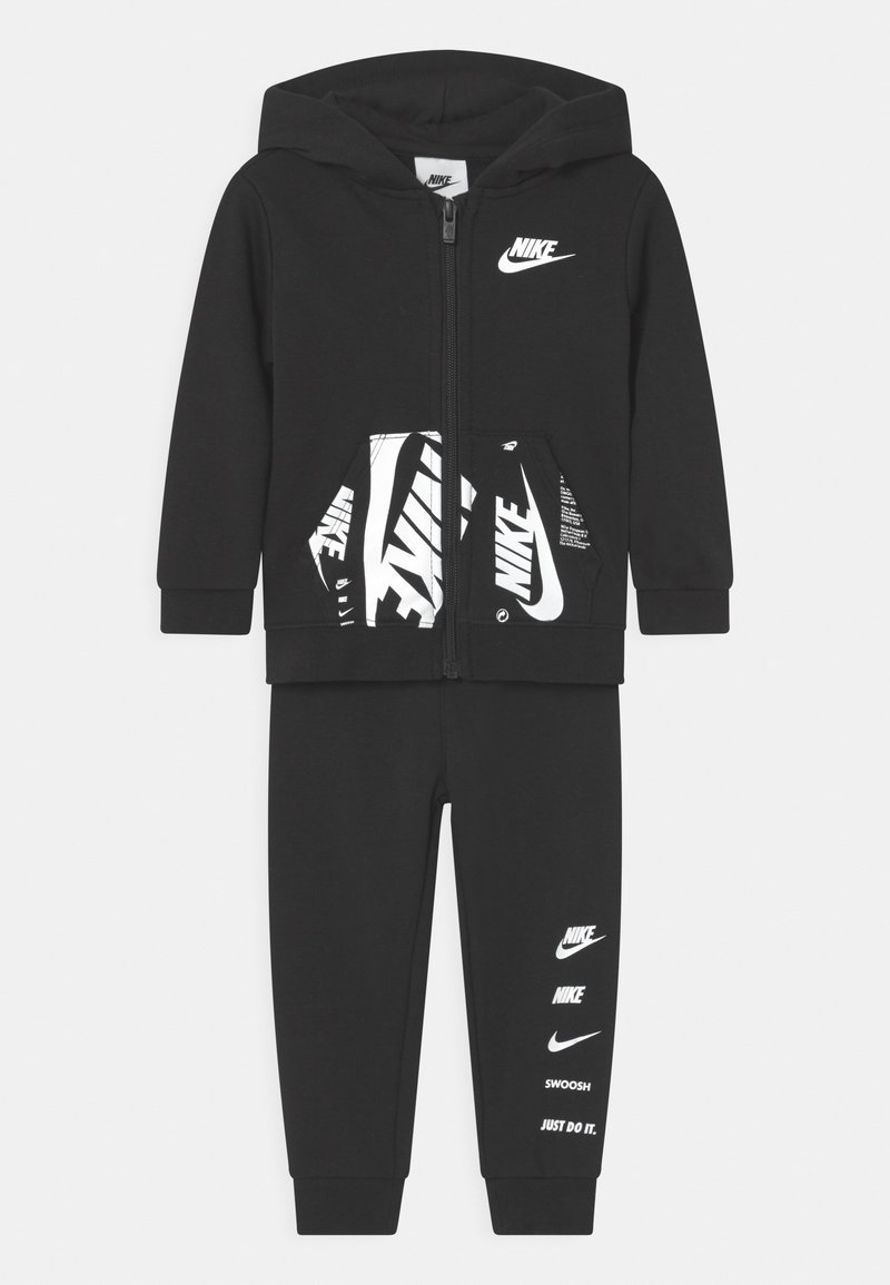 Nike Sportswear UNISEX SET Tracksuit black Zalando.co.uk