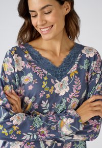 Damart Camicia da notte - gris fleuri