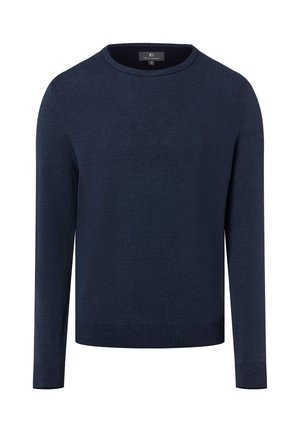 Strickpullover - marine blau