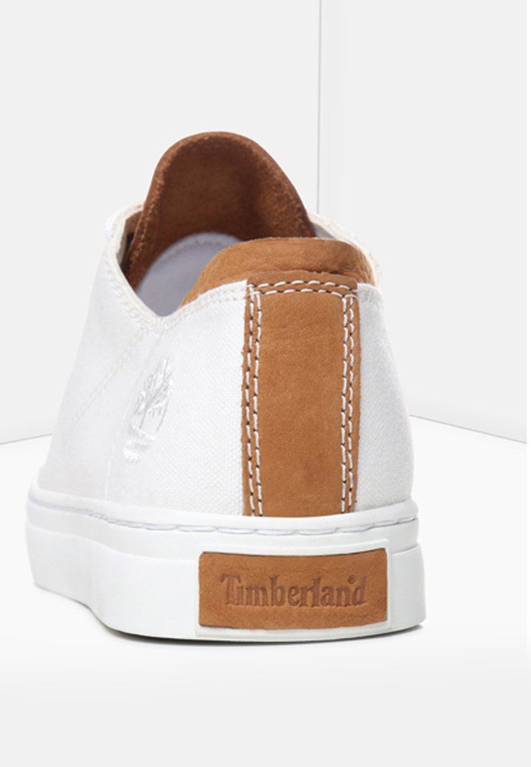 timberland basse blanche