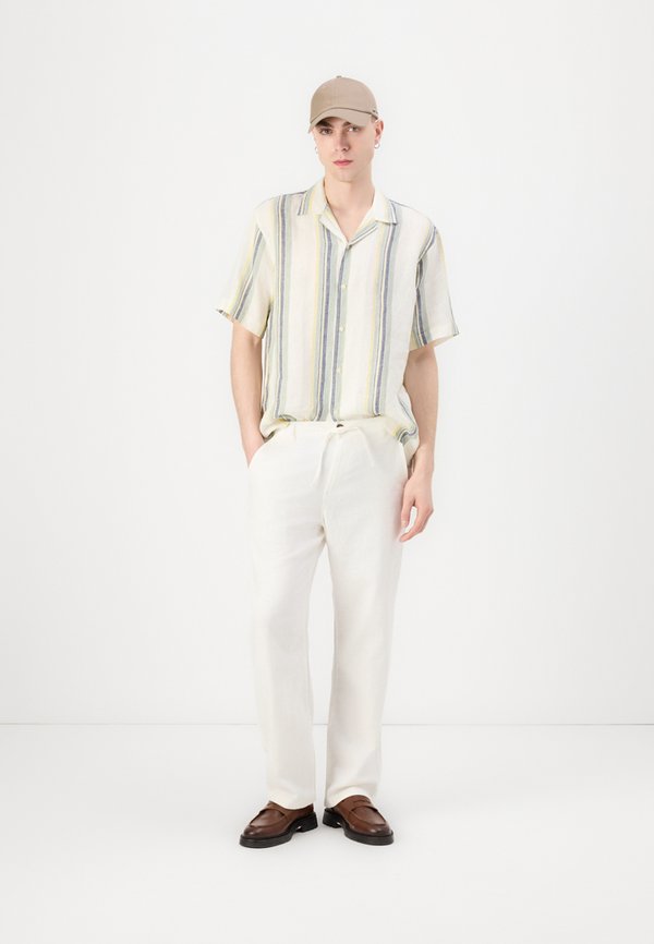 SLH220 LOOSE BRODY SUN PANT - Trousers - cloud dancer3