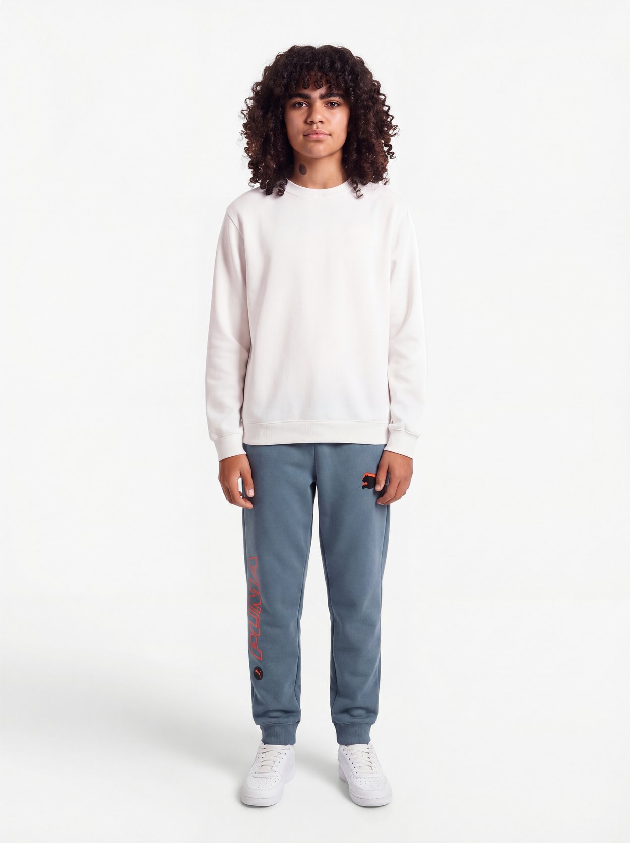 PUMA STREET - Tracksuit bottoms - evening blue