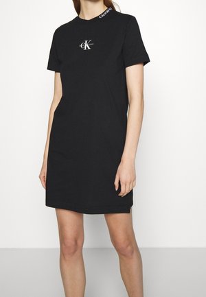 Jersey dress - black