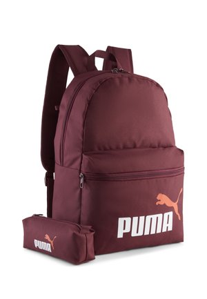 PHASE SET - Schooltas set - ruby shimmer-glowing red