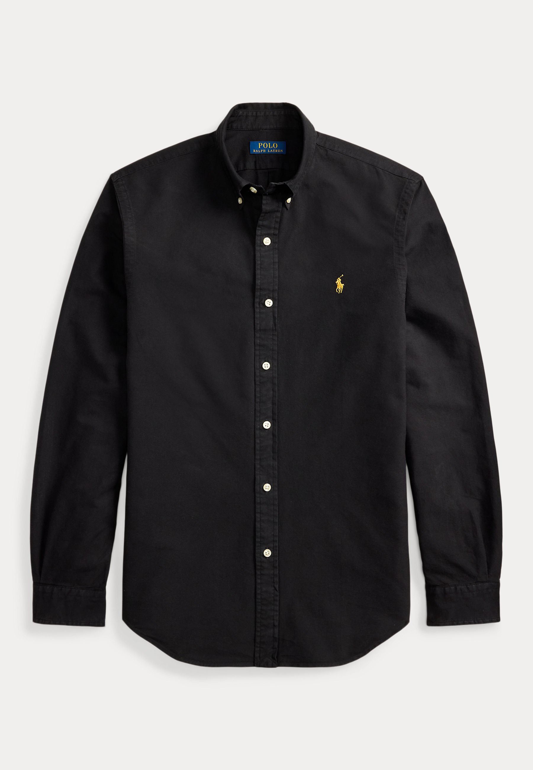 Polo Ralph Lauren SLIM FIT OXFORD SHIRT - Hemd - black/schwarz