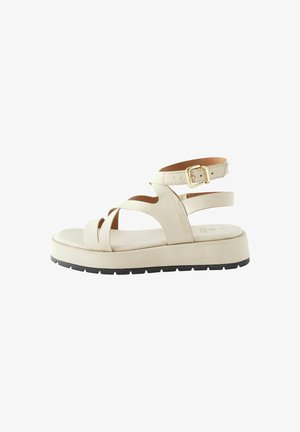 Next FOREVER COMFORT - Sandales à plateforme - bone white