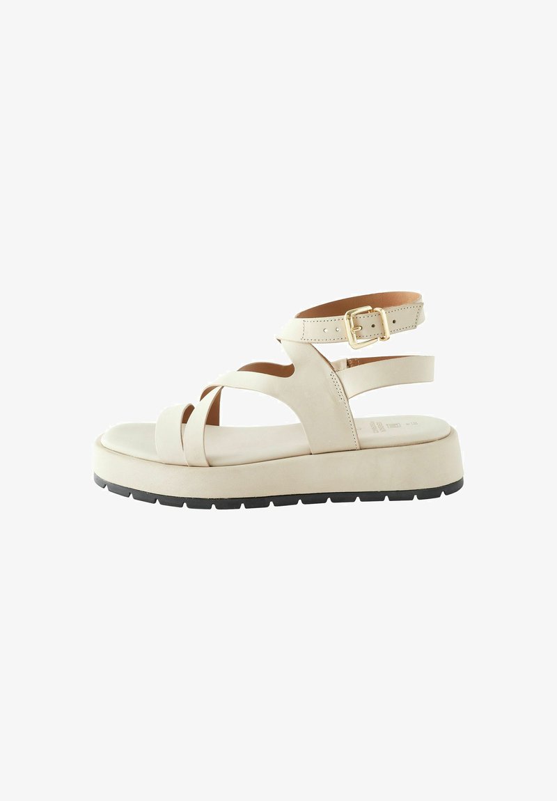 Next FOREVER COMFORT - Sandali s platformo - bone white