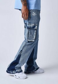 Project X Paris A POCHES - Vaqueros boyfriend - bleu