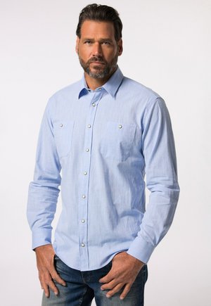 LOOK LONG SLEEVE KENT COLLAR MODERN FIT UP TO - Hemd - light blue