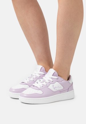 Trainers - lilac/white