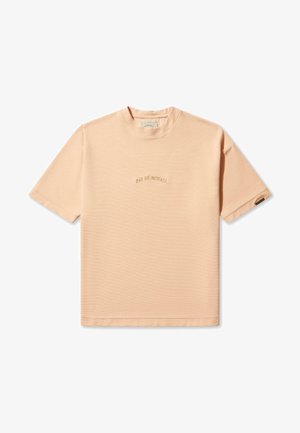 Pas de Monaco JAQUARD - Apdrukāts T-krekls - peach