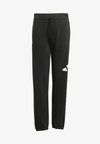 ESSENTIALS PANTS UNISEX - Pantaloni sportivi - black white