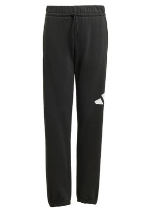 adidas Performance ESSENTIALS PANTS UNISEX - Tracksuit bottoms - black white