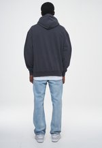 Pegador CALI OVERSIZED HOODIE UNISEX - Kapuzenpullover - washed graphit/sea  ice/dunkelgrau - Zalando.at