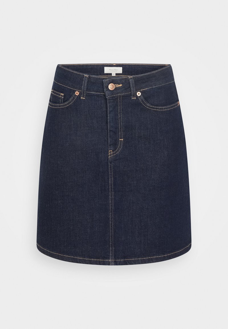 Part Two Jeansrok blauw denim/bluedenim