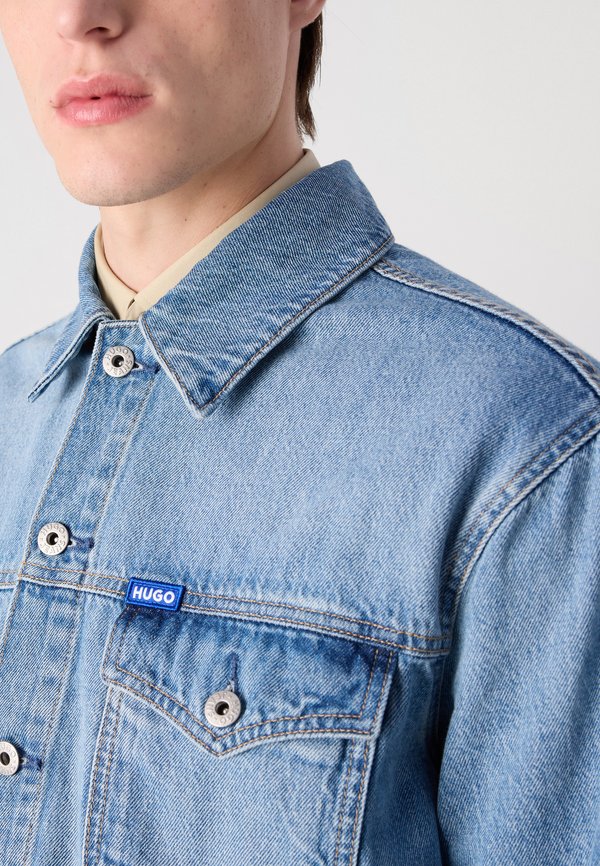 DEX - Denim jacket - turquoise aqua3