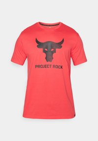 BRAHMA BULL - Printtipaita - lava red/black