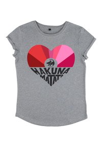 Henry Tiger THE LION KING  PRIDE - T-shirt med print - melange grey