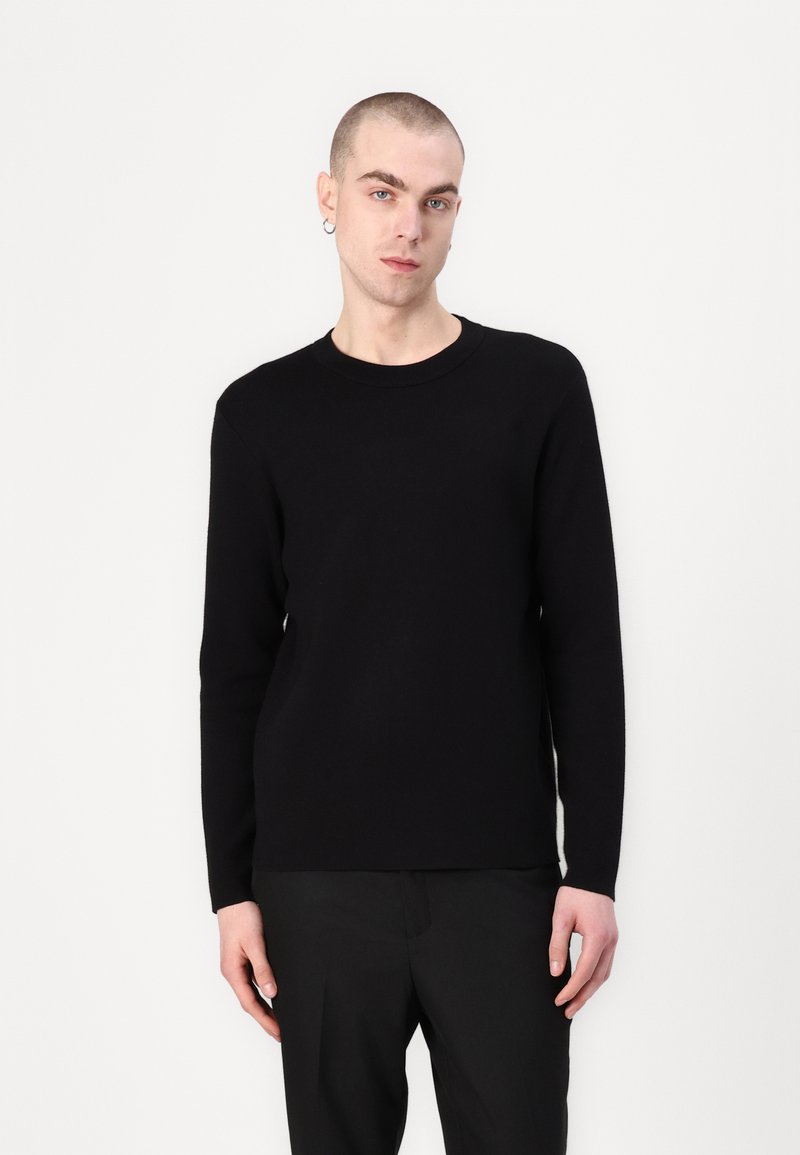 Samsøe Samsøe - GUNAN CREW NECK - Vesta - black, Povećaj