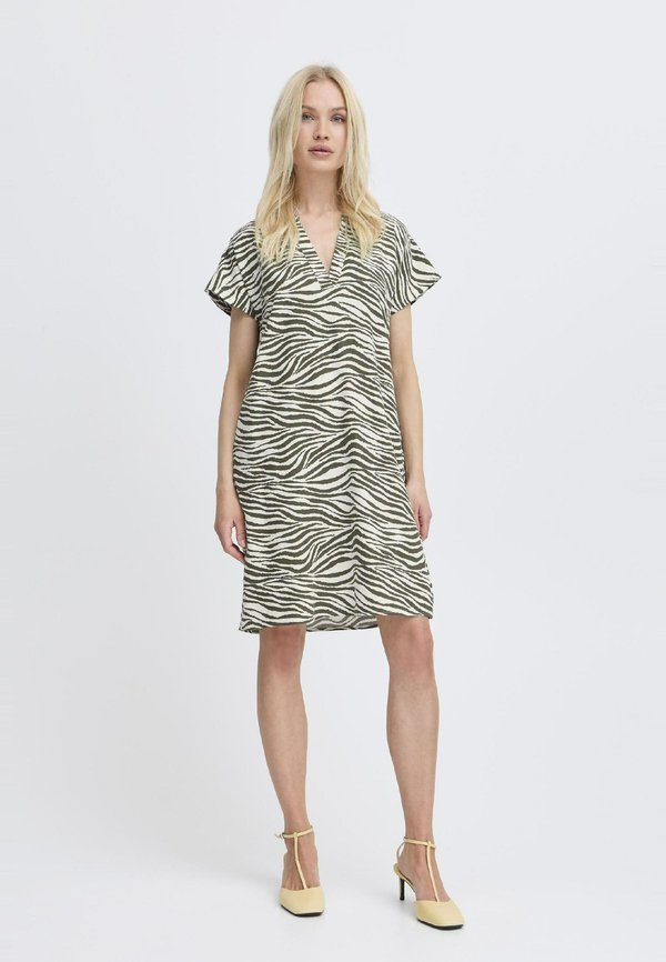BYFalakka - Day dress - animal kalamata mix