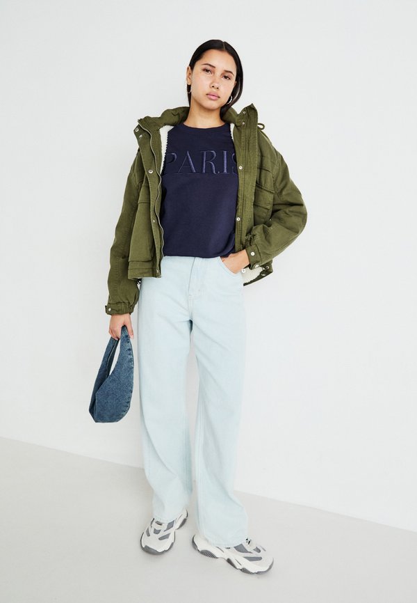 ONLELSA TWILL MIX  - Light jacket - winter moss2