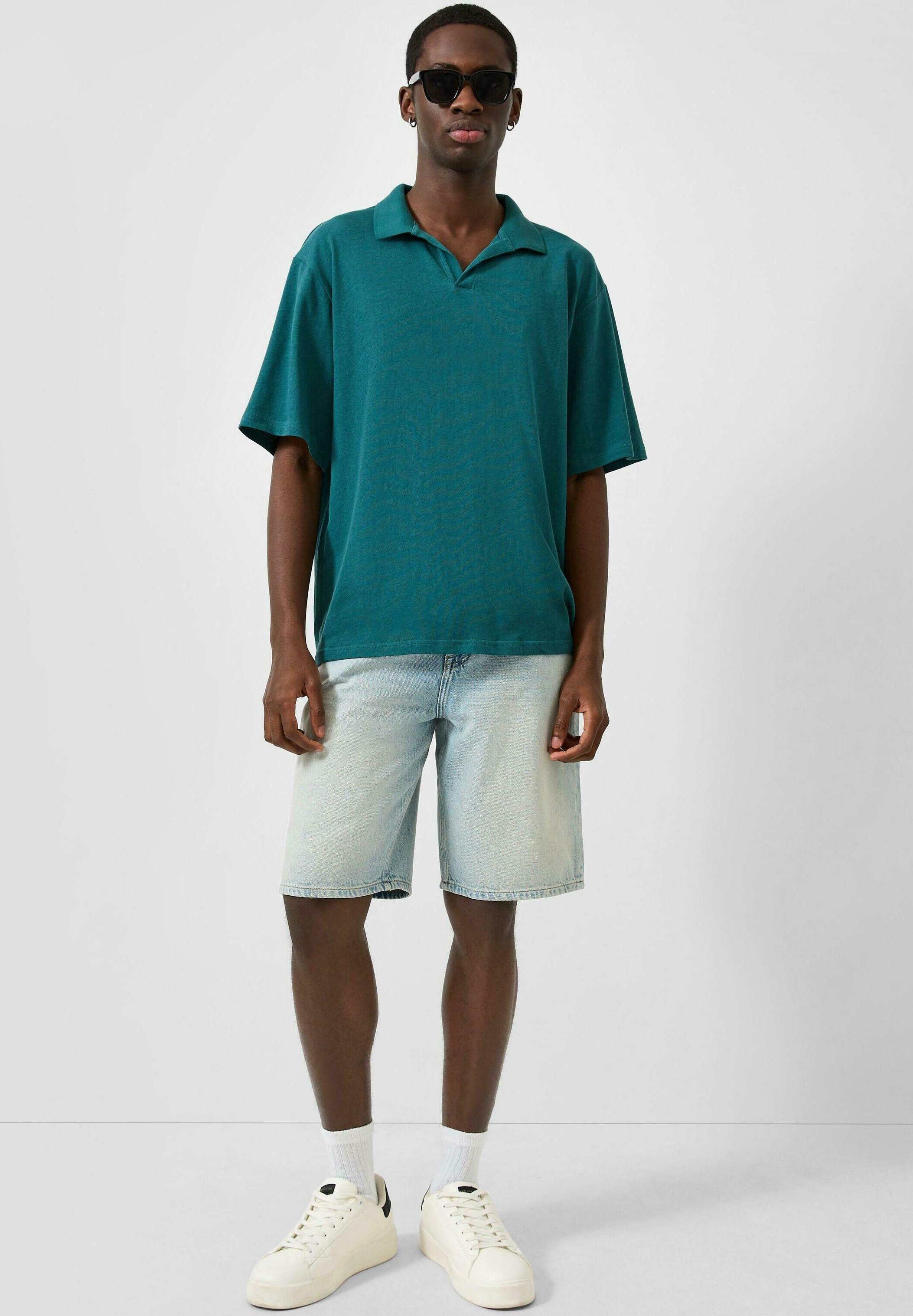 QS POLO-SHIRT - Poloshirt - petrol - Zalando.nl