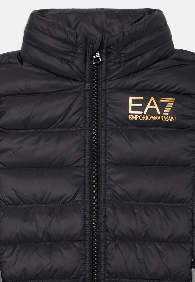 EA7 Emporio Armani UNISEX Weste black/gold/schwarz