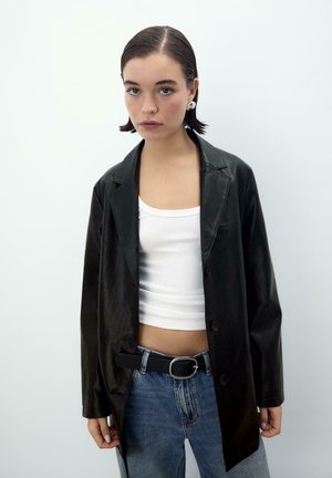 Krátký kabát - black