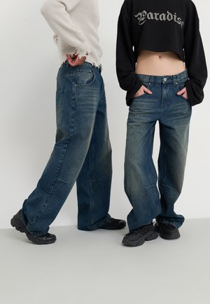 Baggy jeans - dirty denim