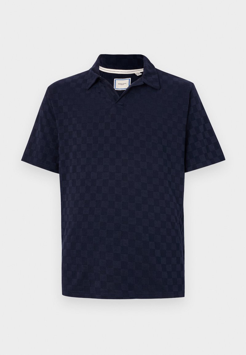 Brave Soul Poloshirt donkerblauw