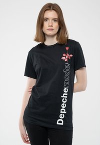 Paradiso Clothing DEPECHE MODE VIOLATOR SIDE ROSE - Print T-shirt - black