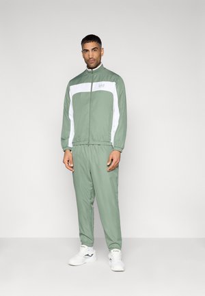 TENNIS PRO TRACKSUIT COLOURBLOCK SET - Φόρμα - laurel wreath