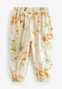 Next TRAVELLER - REGULAR FIT - Cargobukser - ecru white flower