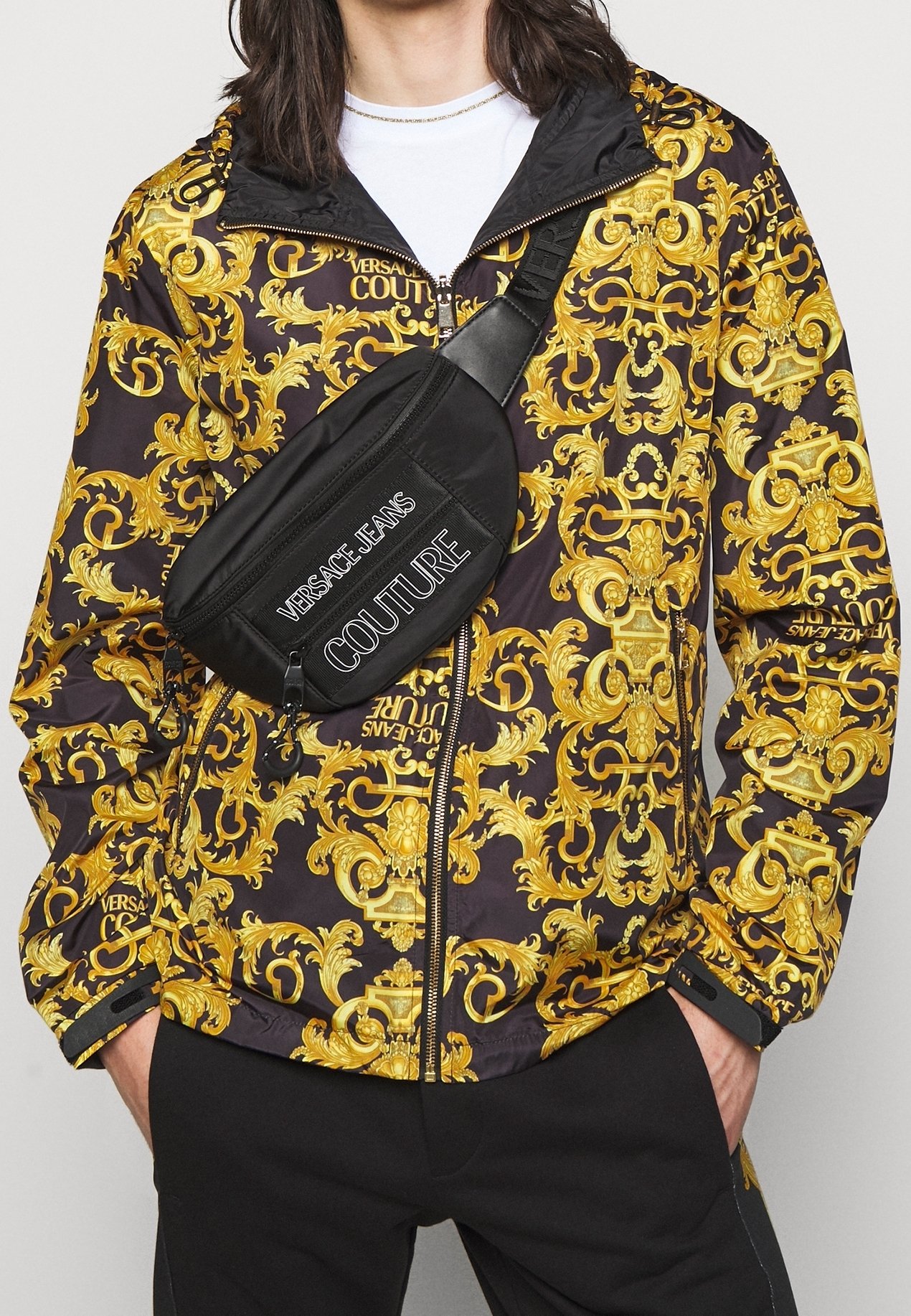 Versace Jeans Couture Bum bag - black - (Pre-owned) - Zalando