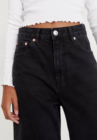 PULL&BEAR Jeans a zampa - black