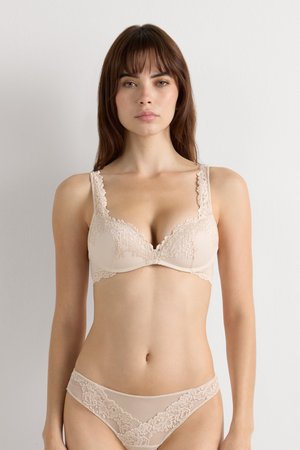 Intimissimi, GIOIA PRETTY FLOWERS - Push-up-bh'er - mottled beige
