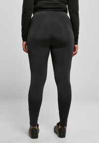 Urban Classics LADIES HIGH WAIST TECH LEGGINGS - Leggings - black