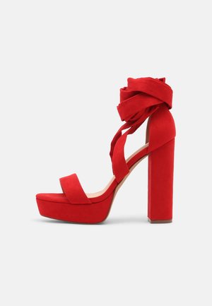 Sandalias de tacón - red