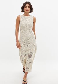 Gebreide jurk - offwhite