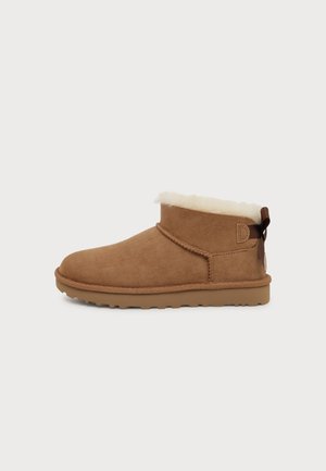 UGG ULTRA MINI BAILEY BOW - Botas para la nieve - chestnut