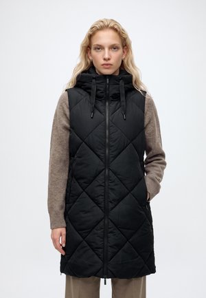 ONLY, ONLMAGGI HOOD WAISTCOAT CC OTW - Елек - black